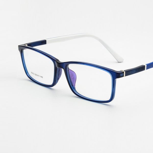 

ultra-light super tough silica gel tr90 goggles myopia prescription eyglasses frames men spectacles frames women eyewear male, Black
