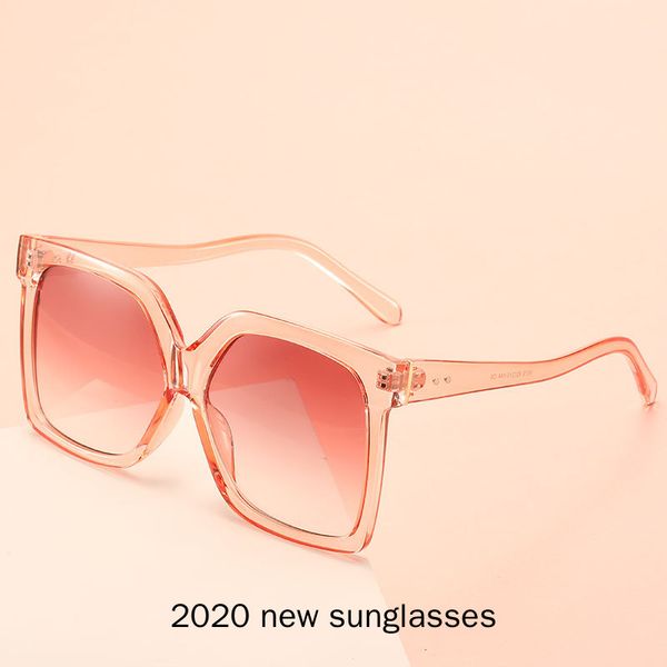 

oversized rectangle rimless sunglasses women brand designer metal square sun glasses female gradient summer beach eyewear nx, White;black