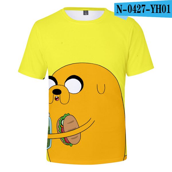 

adventure time finn and jake the dog face man woman 3d print shirts horror humor humor men clothing