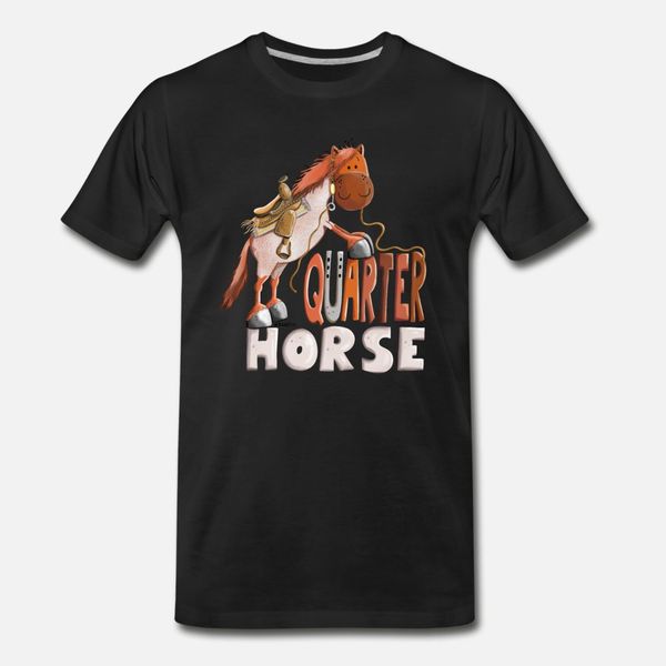 

red roan quarter horse gift western riding t shirt men knitted short sleeve o neck slim sunlight humor summer style unique shirt