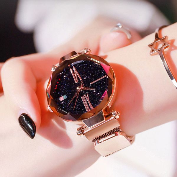

women watch fashion quartz lady stainless steel bracelet watch casual mesh clock montre female mujer saati hip, Slivery;brown