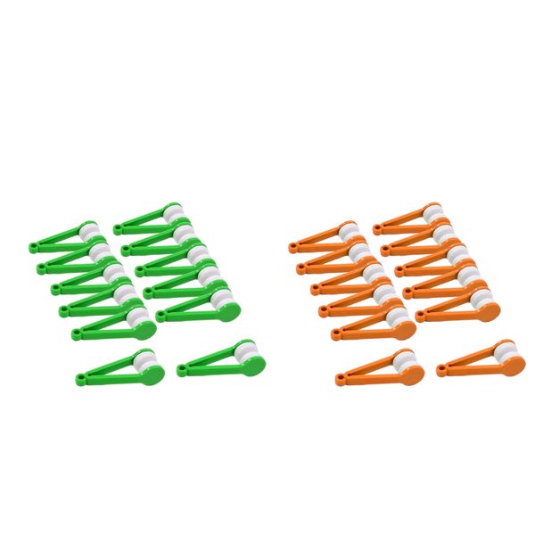 

24pcs eyeglass microfiber spectacles cleaner soft brush cleaning tools