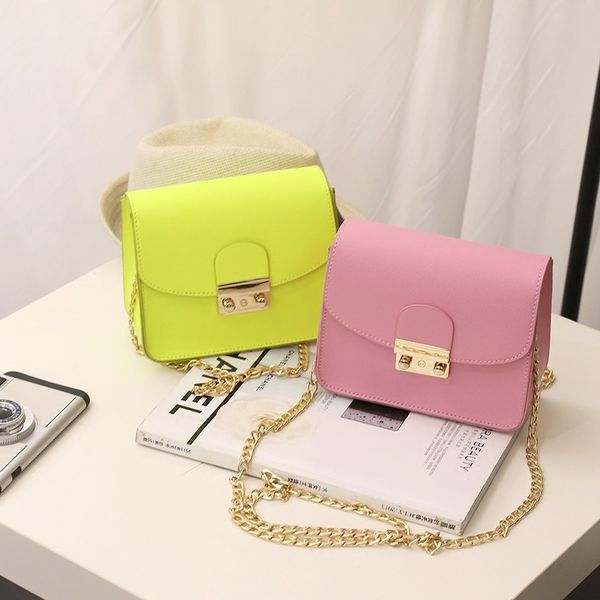 

women's bag new fashion chain mini bag cross-body square sling casual shoulder mini women's yubai