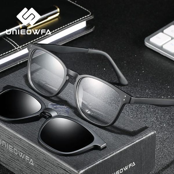 

площадь ретро optical очки кадр мужчины близорукость рецептурные очки кадр мужчина урожай поляризованные магнит клип на солнцезащитные очки, Black