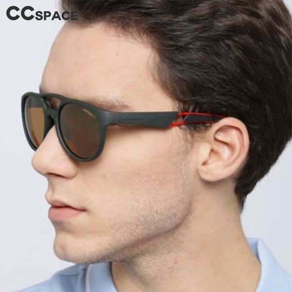 

46182 plastic titanium polarized retro round sunglasses men women fashion uv400, White;black