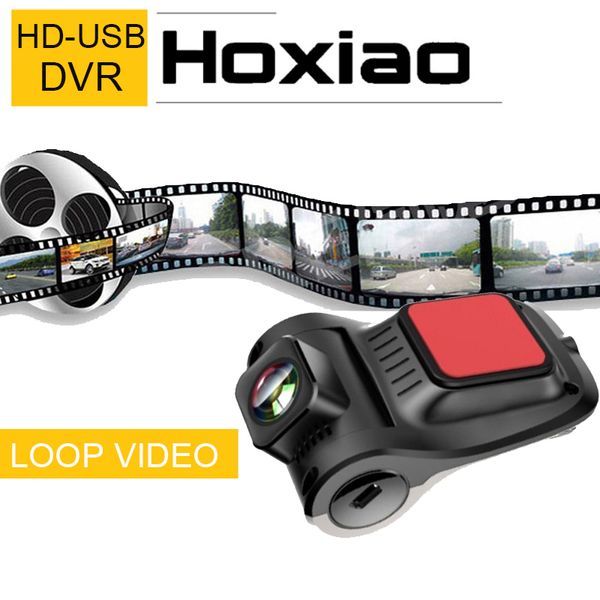 

hoxiao car dvr camera usb cam for android 8 9 6 car pc hd tf card 8g 16g 32g night vision driving recorder original dvr camera