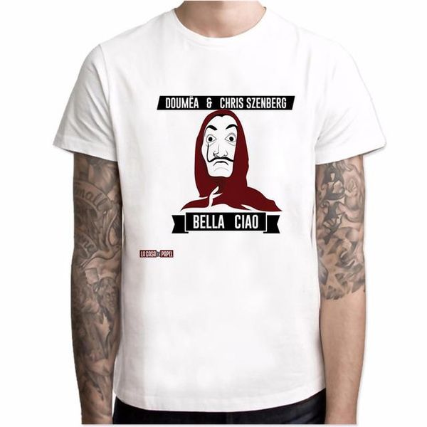 

house of paper la casa de papel money heist tv series 3d print shirts horror anime kawaii men clothing