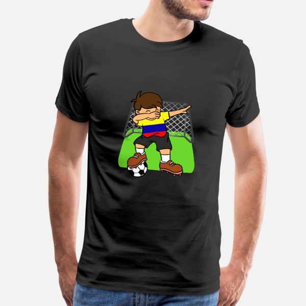 

colombia soccer ball dabbing kid colombians t shirt men interesting tee shirt plus size 3xl standard interesting new fashion spring autumn