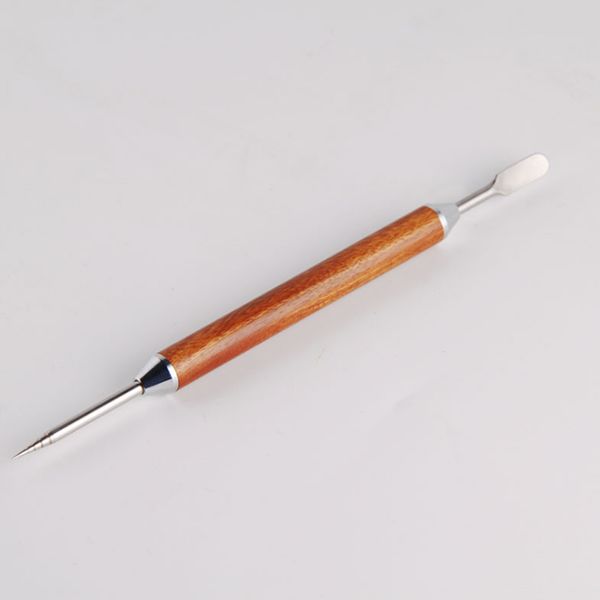 

rosewood handle coffee art needle decorating tool cafe latte coffee anti slip
