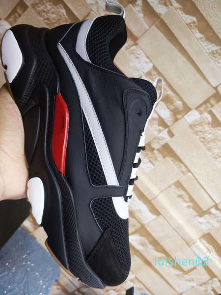 

designer shoes studded spikes sneakers junior red bottom low flat trainers jungle green mens suede leather party shoes l13, Black