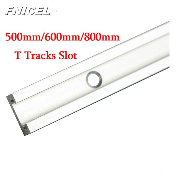 

20/24/31.5inch aluminium t-track woodworking t-slot miter track/slot 500mm/600mm/800mm t tracks for router table drop shipping