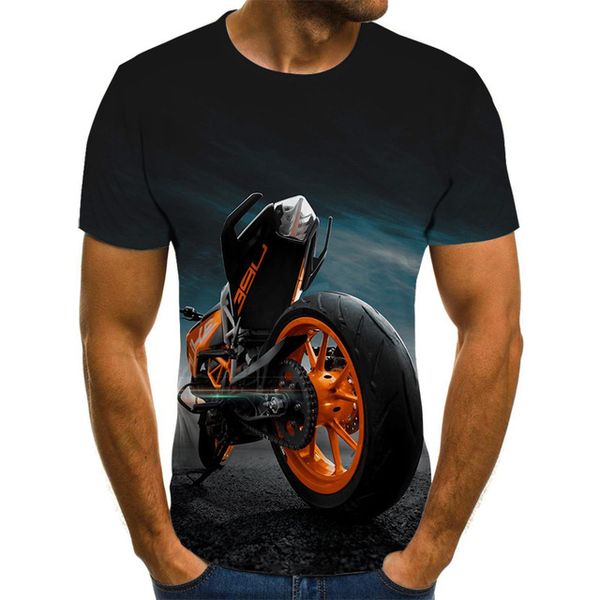 

new cool racing sports racing 3d print shirts comics harajuku horror men clothing