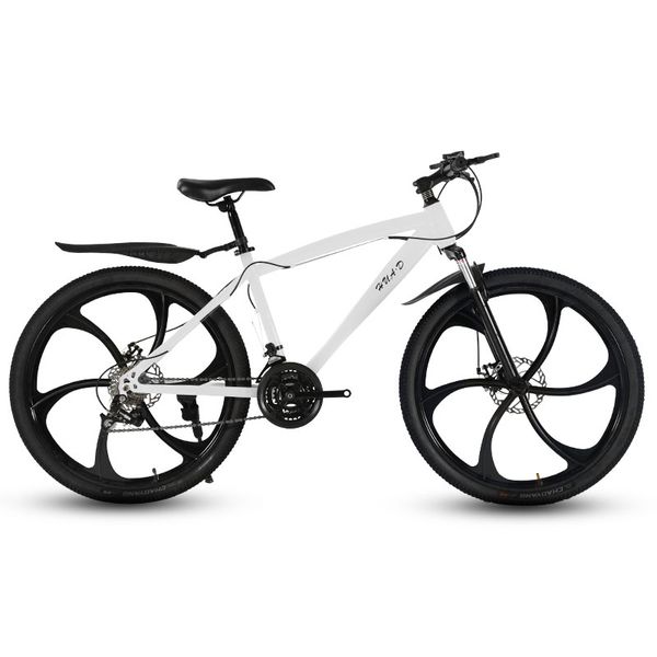 

mountainbike fiets 30 speed 26 inch 6 mes vet fiets student jeugd volwassen shock off road racing een wiel