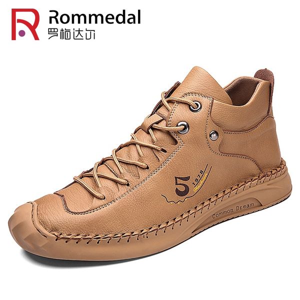 

men ankle boots casual shoes handmade leather shoes men moccasins spring/autumn men's boots fashion sneakers big size 39-48, Black