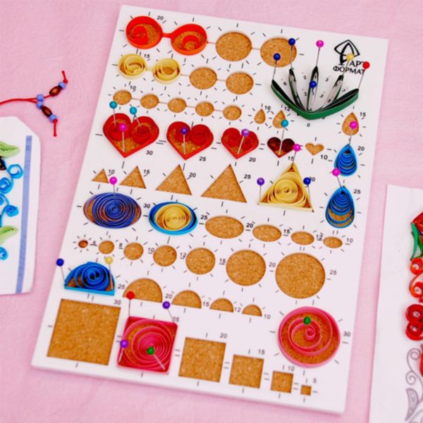 

diy carft mould paper quilling tool making template filigree gift eco-friendly