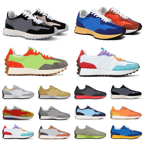 

2020 mens sneakers running shoes black lime green grey white blue orange womens sports trainer fashion outdoor size 36-44