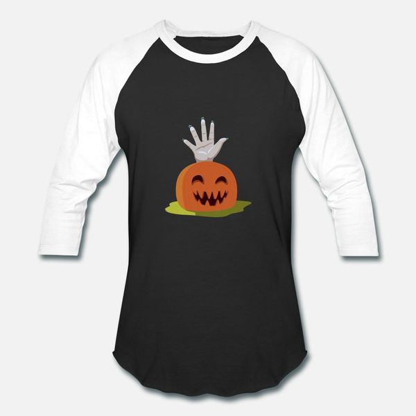 

halloween pumpkin creepy hand t shirt men personalized cotton size s-3xl novelty fitness fashion summer natural shirt