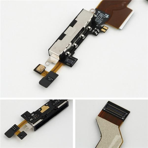 

cgjxsreplacement charging port connector flex cable for iphone4s mobile phone charger flex cables