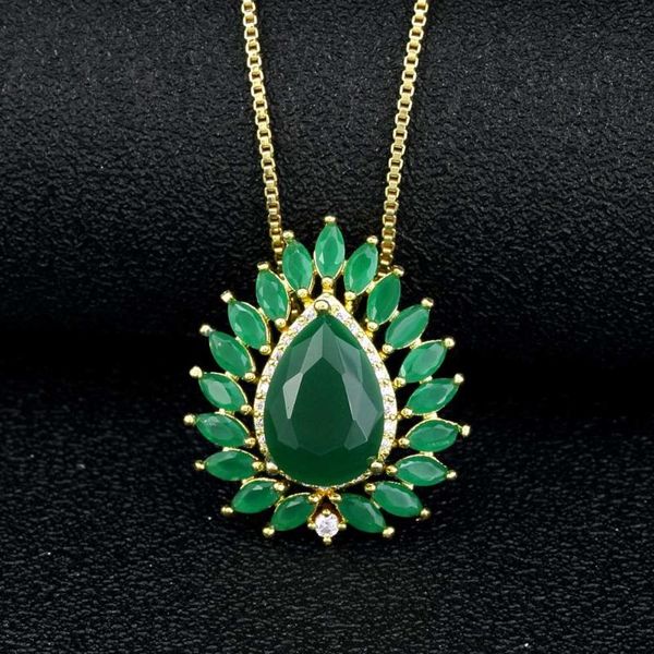 

new arrival geometric gold color copper choker necklace long chain crystal rhinestone pendant necklace for women girls jewelry, Silver