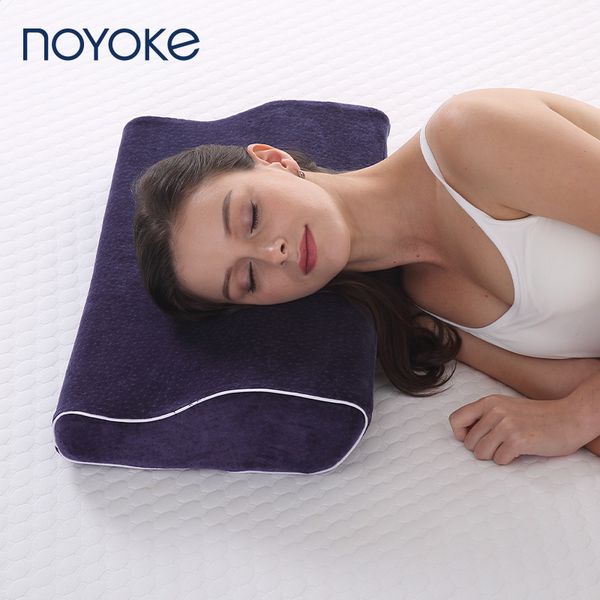 

NOYOKE Memory Foam Anti-Snore Pillow Orthopedic Bamboo Charcoal Magnetic Therapy Pillow Cervical Protect Extension Pillows