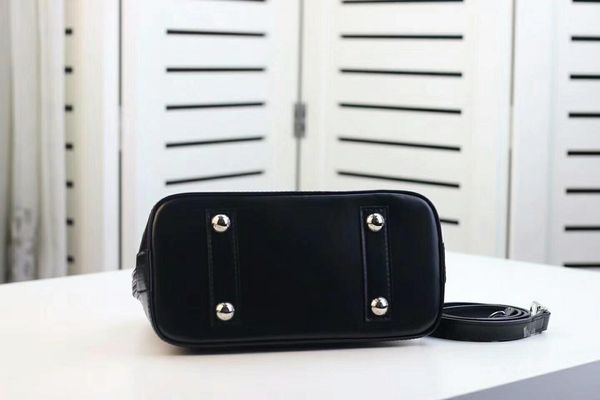 

designer-wholesale classic water ripple tote bag shoulder messenger bag patent leather small shell fashion zipper bag