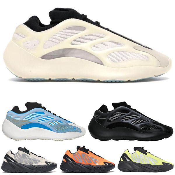 

700 mnvn inertia running shoes 700 v3 alvah azael azareth reflective kanye west wave runner mens women runner sneakers 36-46, White;red