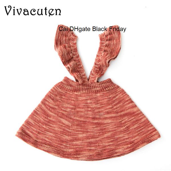 

baby girls knitted dress autumn winter clothes children toddler overalls for girl kids princess cotton christmas dresses