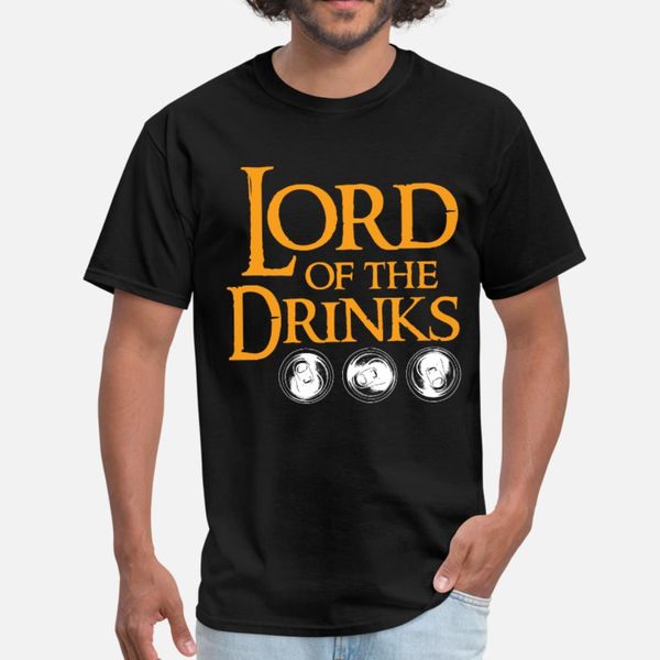 

the lord of the drinks t shirt men customized tee shirt s-xxxl kawaii gift funny spring autumn natural shirt