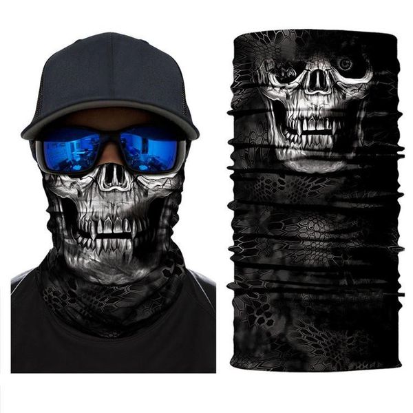 

Fashion Joker Skeleton Halloween Face Mask Scarf Headband Balaclavas Ski Motorcycle Cycling Fishing Outdoor Sports Masquerade Masks FY6098