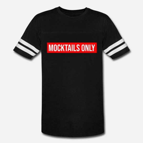 

no alcohol no drinking mocktails t shirt men custom tee shirt crew neck original famous building spring trend shirt