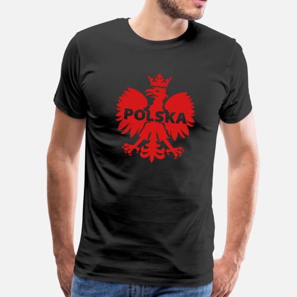 

poland polska eagle t shirt men personalized cotton round collar trend interesting comfortable spring kawaii shirt
