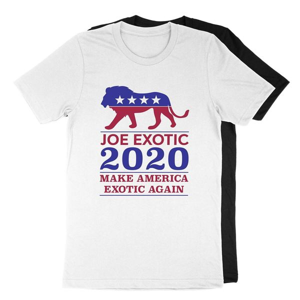 

tiger king весёлые free джо exotic ретро 80s стиль унисекс 100% хлопок мужчин футболки xs-3xl женщин футболки печатные футболки