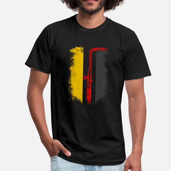 

welder germany flag t shirt men create 100% cotton s-xxxl fit loose new style spring family shirt