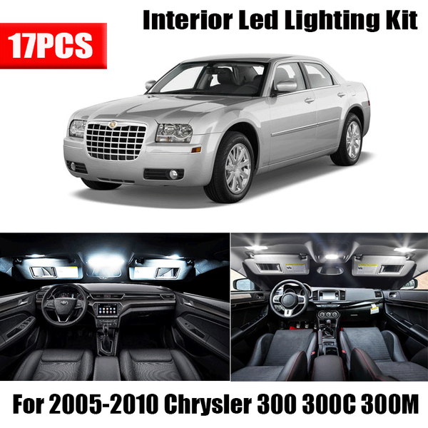 

17pcs canbus t10 белые светодиодные лампы лампы интерьер kit карта купола магистральные свет номерного знака, пригодный для жизни 2005-2010