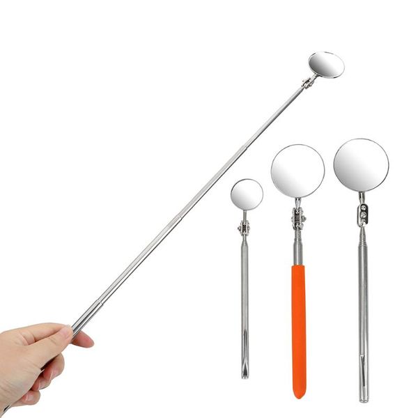 

niceyard telescoping inspection round mirror extending car angle view pen hand tools set auto detection lens