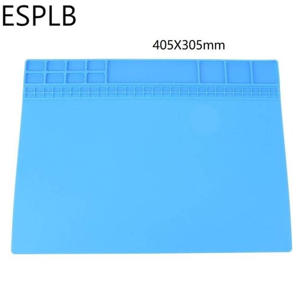 

heat insulation repair pad heat resistant silicon work pad desk bga air gun station esd soldering insulator maintenance