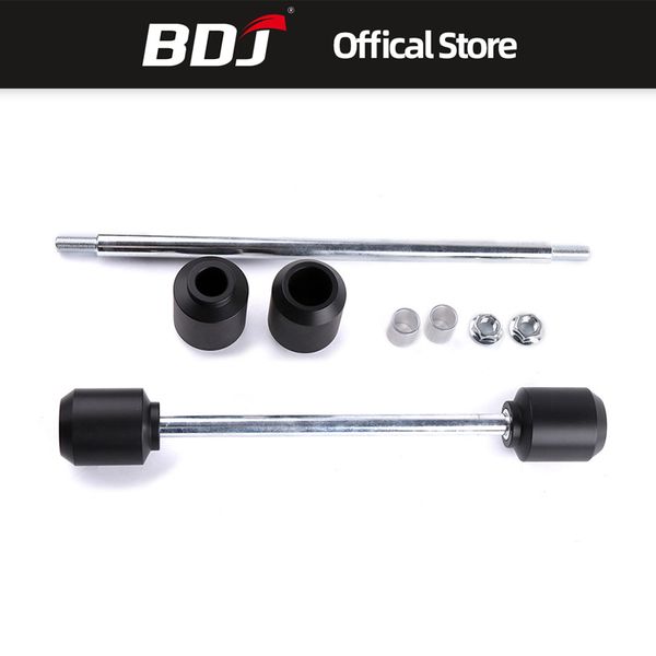 

bdj for v250 z250 ninja300 front rear refit wheel fork axle sliders cap crash protector