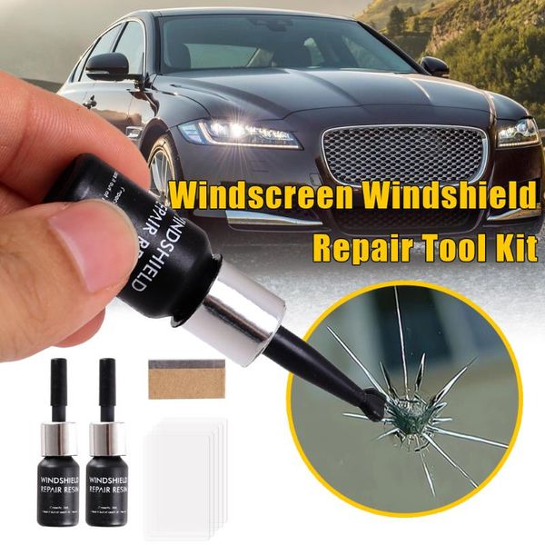 

automotive glass nano repair fluid car windshield scratch repairing agent cleaner window crack chip tool kit cleaning tools
