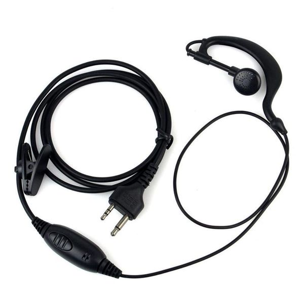 G-förmiges Ohrhörer-Headset, PTT-Mikrofon für Funkgeräte LXT GXT Alan Midland Hot