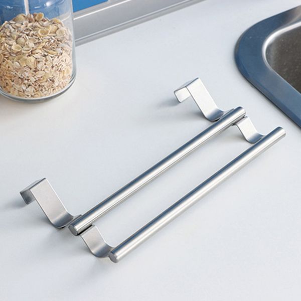 

kitchen bathroom rustproof stainless steel hook type storage hanger towel rack