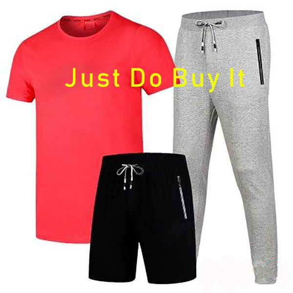 

2020just новая мода мужские костюмы весенние мужские sportsuits с letters три пьесы костюм активный дышащий мужчины тонкий спортивные костюм, Gray