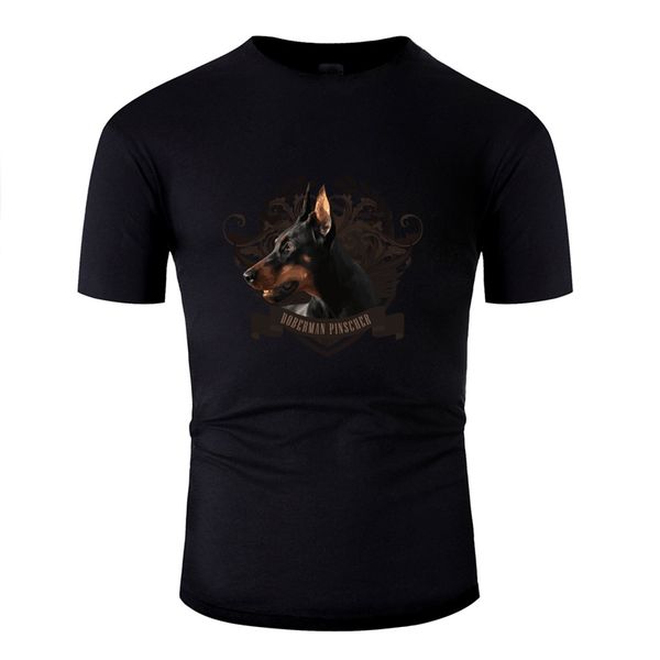 

funny doberman pinscher - dobermann tshirt for men kawaii boy girl t-shirts crew neck clothing
