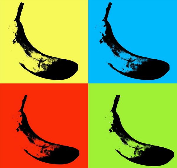 

andy warhol bananas wall decor handcrafts /hd print oil painting on canvas wall art canvas pictures for living room 200830