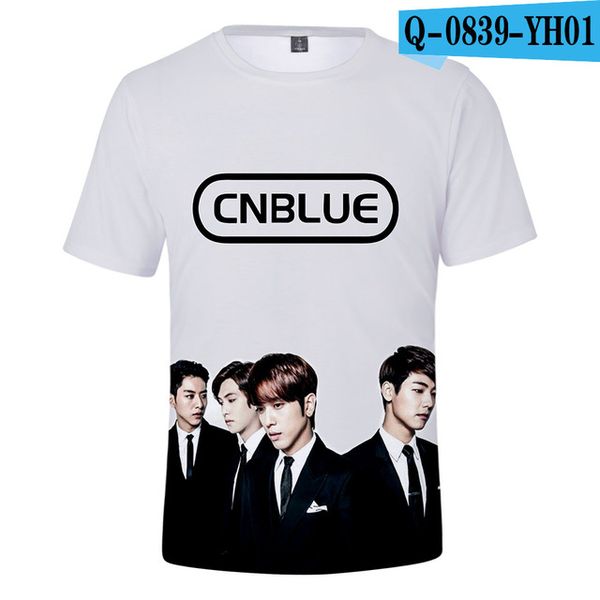 

kpop cnblue summer korean k-pop 3d print shirts humor kawaii comics men clothing