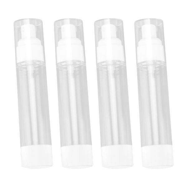 

storage bottles & jars 4 pcs spray bottle,travel makeupportable transparent plastic empty bottle refillable 100ml
