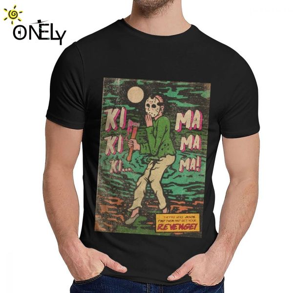 

for man tee shirt friday the 13th ki ki ki ma ma ma quality cotton harajuku round neck harajuku streetwear tee shirt