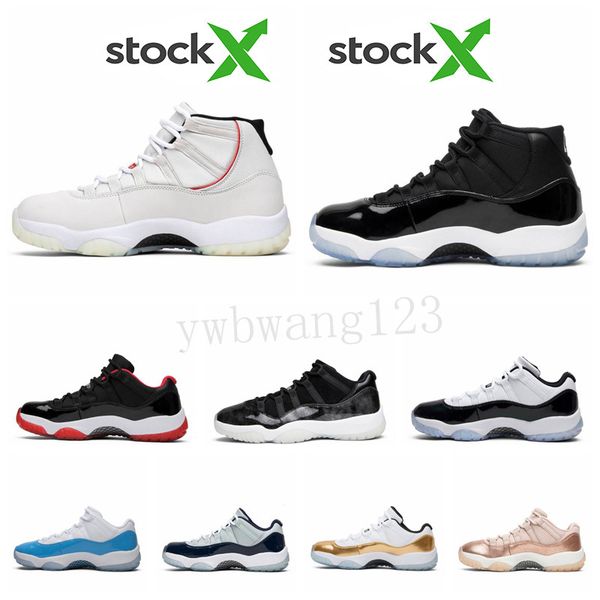 

concord 45 jumpman 11s men basketball shoes snake navy low light bred platinum tint space jam 11 sport trainer gamma blue running sneakers