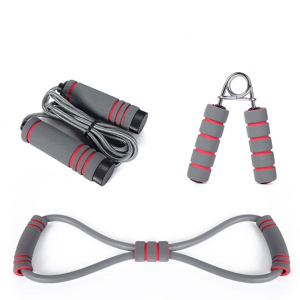 

jump ropes indoor sports fitness rally rope grip three-piece combination