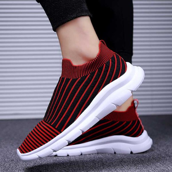

nine o'clock men's jogging shoes stylish casual super light male sport footwear breathable slip-on anti-skid zapatos deportivos