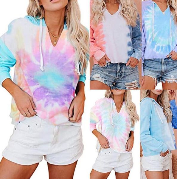 

women designer hoodies fashion gradient color long sleeve sweaters blouse girls hip hop t-shirt hooded pullover sweatshirts cz8241, Black